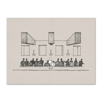 Rynx | last supper canvas poster