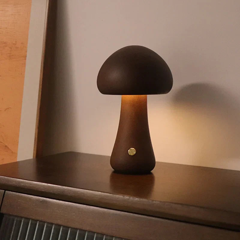 Rynx | GlowMushroom Touch Lamp | Enchanting Mushroom Design | Soft Light | Modern LED Table Lamp