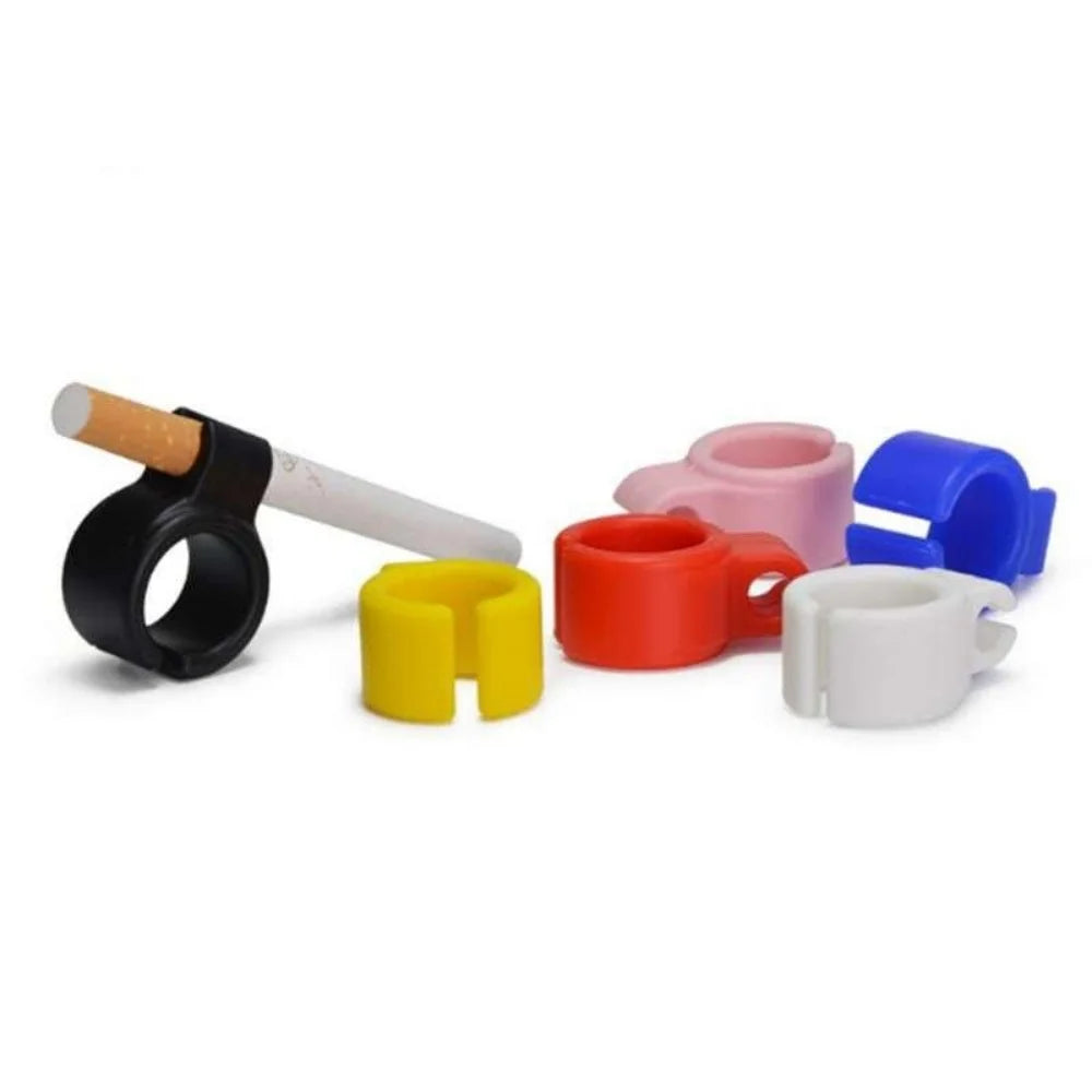 Rynx | Silicone Finger Protector Cigarette Holder Ring - Creative Smoking Accessory for Regular Cigarettes