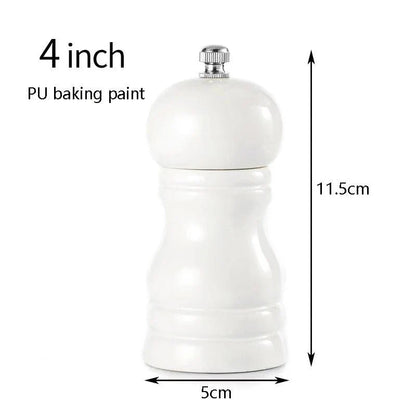 Rynx | Elegant adjustable salt and pepper mill set made of solid wood for outdoor dining