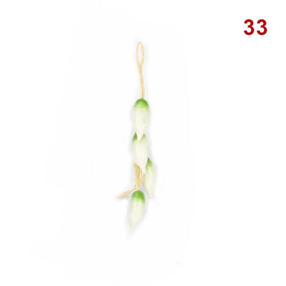 Rynx | Realistic Hanging Foam Fruit and Seafood Decoration for Home and Event Enhancement