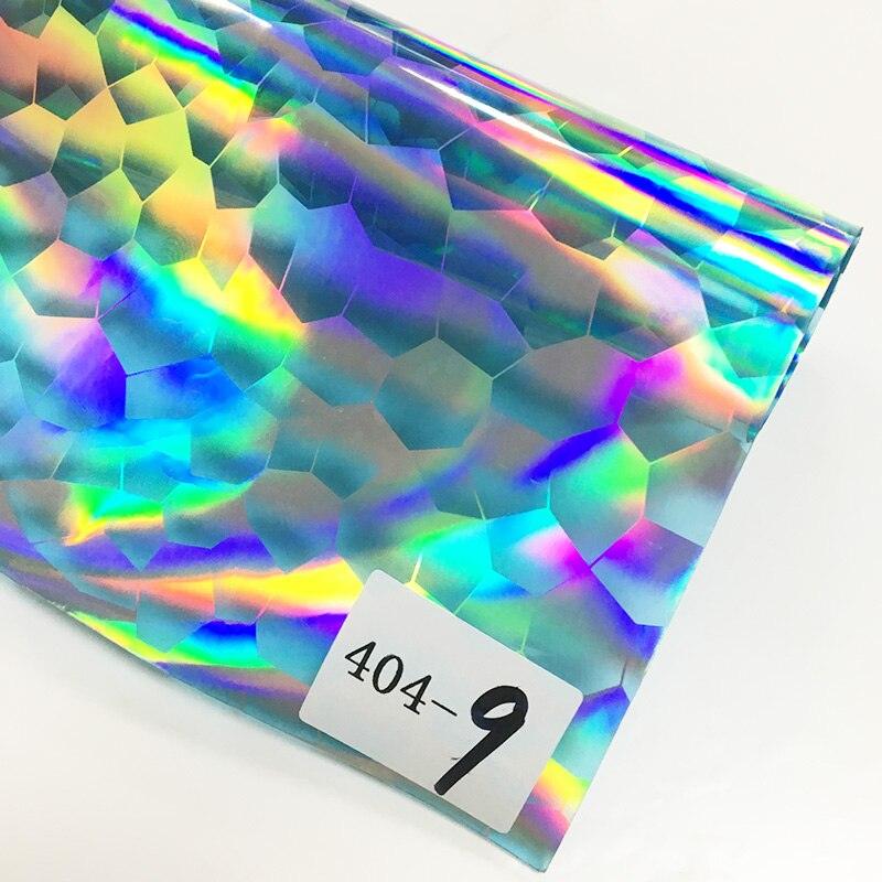 Rynx | Iridescent football pattern PVC jelly vinyl fabric - Ideal for creative projects