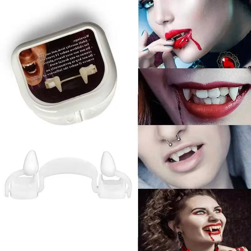 Rynx | Removable Vampire Fangs Prosthesis Sharp Fangs Halloween Cospla