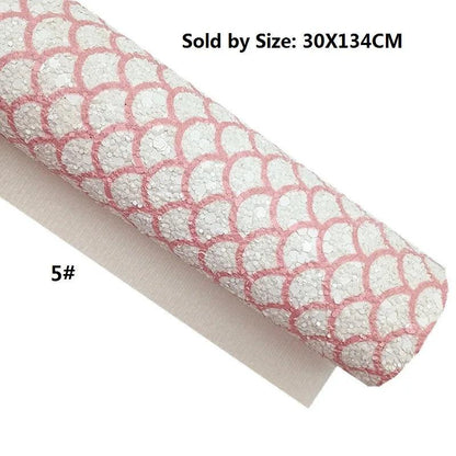 Rynx | Mermaid Sparkle Vinyl Craft Kit - Heart, Flower and Checkered Pattern Collection