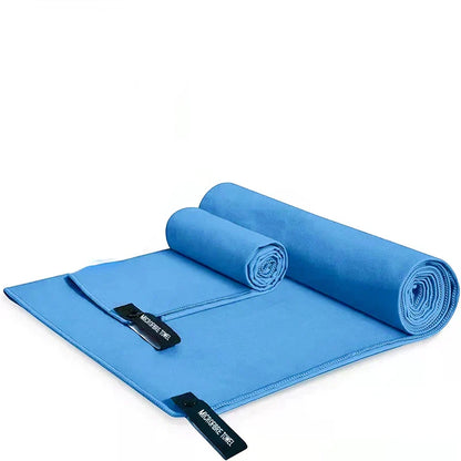 Rynx | Quick-Drying Sports Towel | Swimming Gym Fitness Camping Running Beach Towels | Blue Grey Green Orange