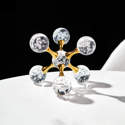 Rynx | Helix Crystal Molecule Decor