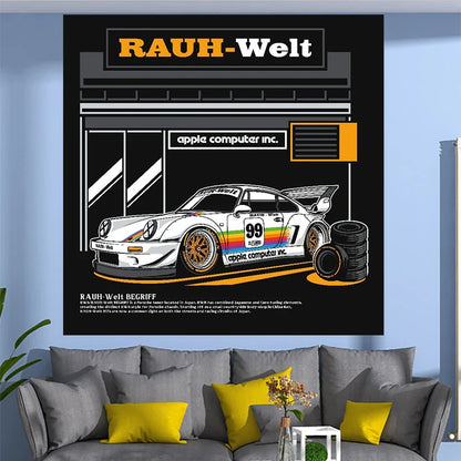 Rynx | JDM Car Wall Tapestry