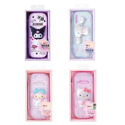 Rynx | Kuromi & Cinnamoroll Anime-inspired pencil case - Stylish and functional stationery organizer