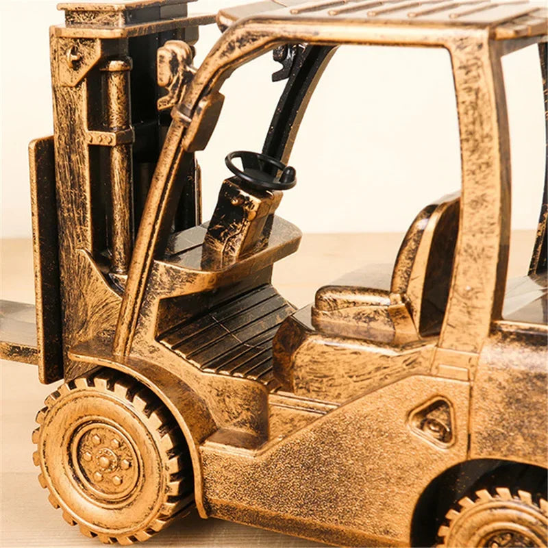 Rynx | Retro Forklift Unique Digital Clock