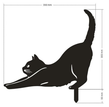 Rynx | Cat Metal Garden Decoration