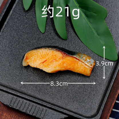 Rynx | Life-like BBQ Seafood Replica Set - Fake Fish, Shrimp & Squid for Restaurant and Event Styling