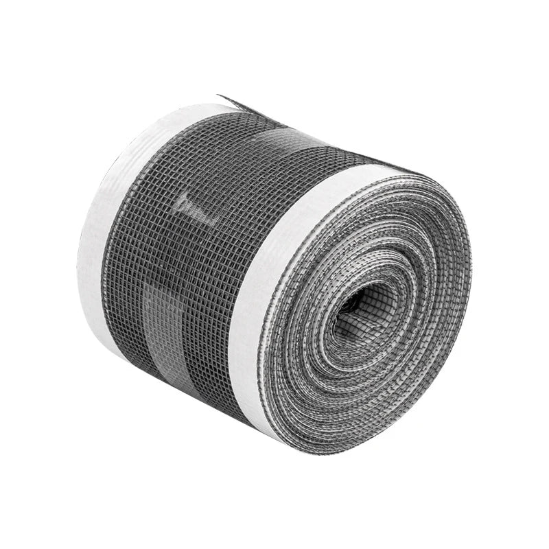 Rynx | Self-Adhesive Shower Drain Hair Catcher - Disposable Mesh Sink Strainer Filter - Cuttable Floor Drain Stickers for Bathroom (10/5m)