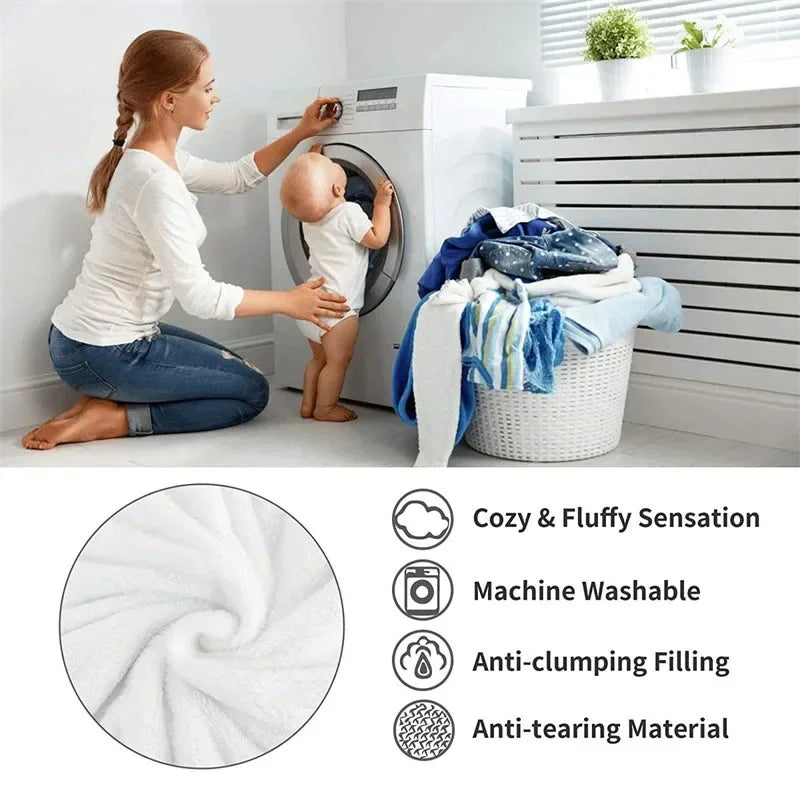 Rynx Imitation Rabbit Plush Autumn Winter Warm Blanket Striped Fluffy Warmth Sofa Blankets Soft Absorbent Breathable Nap Blanket