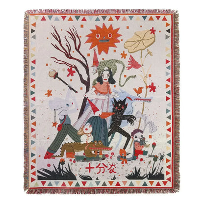 Rynx | Bee & Eyes Garden Blanket