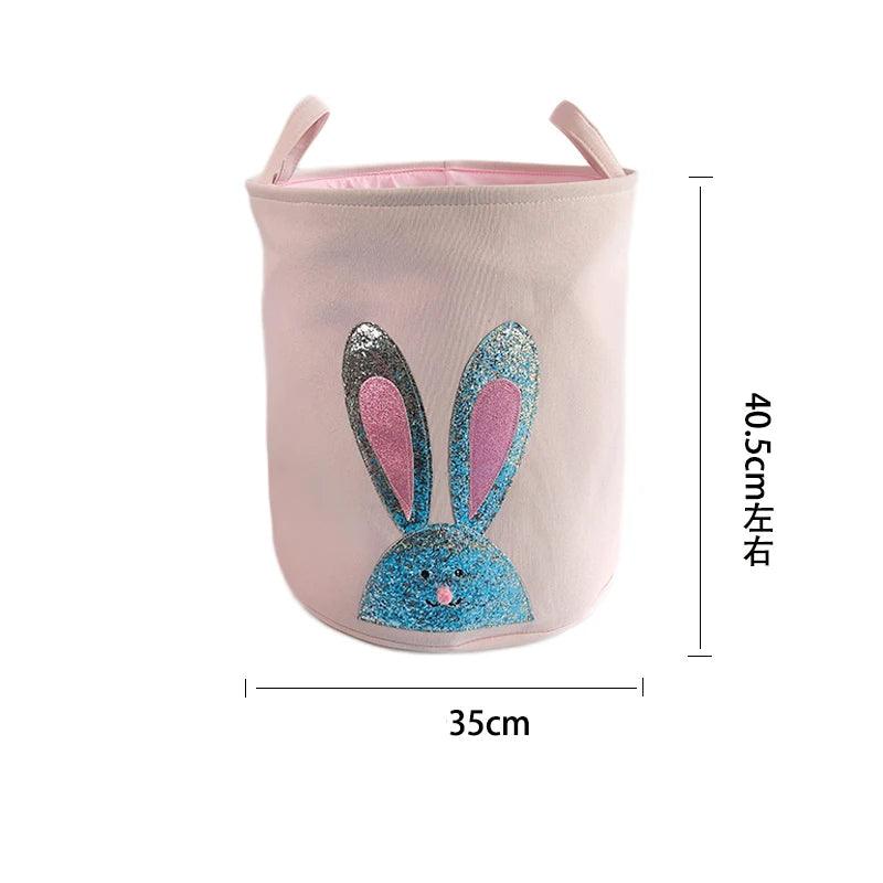 Rynx | Stylish collapsible storage basket made of canvas for children