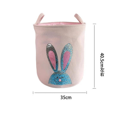 Rynx | Stylish collapsible storage basket made of canvas for children