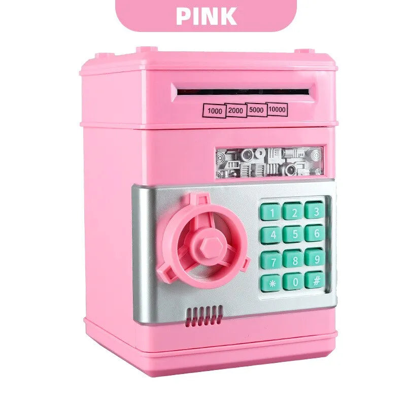 Rynx | Electronic Piggy Bank with Automatic Mini Safe, Password Lock, and Coin Counter – The Ultimate Child's Gift!