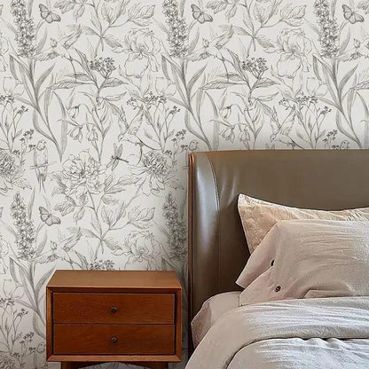Rynx | Chic Black-and-white Peel and Stick Wallpaper for Stylish Home Transformations