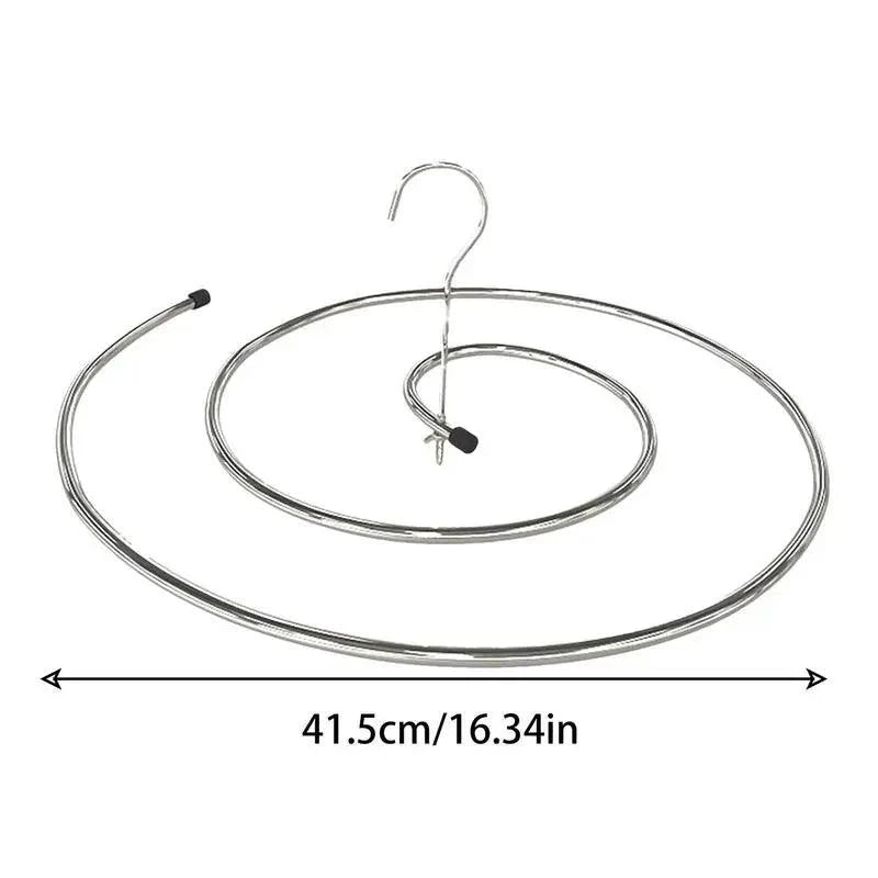 Rynx | Space-saving stainless steel spiral laundry rack for large laundry quick drying