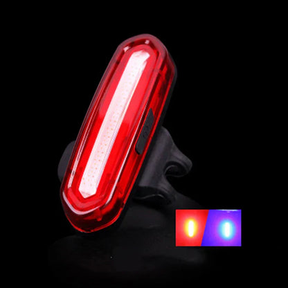 RYNX | Bylys - Waterproof rear light for mountain bike Red Blue