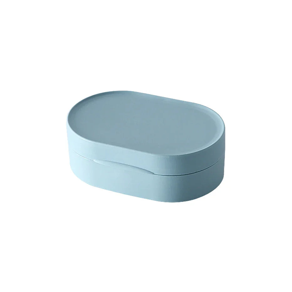 Rynx | On-the-Go Suds: Round Travel Soap Holder with Waterproof Seal - Bathroom Bliss in a Box!