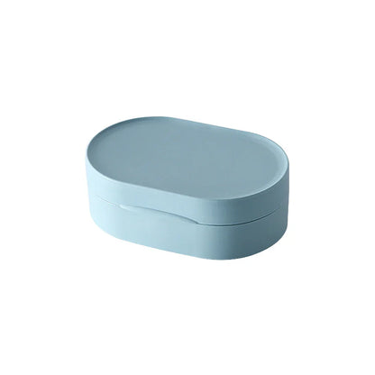 Rynx | On-the-Go Suds: Round Travel Soap Holder with Waterproof Seal - Bathroom Bliss in a Box!