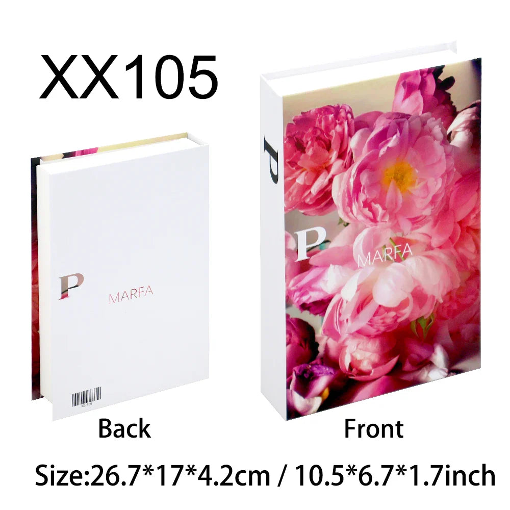 Rynx | Luxury Fake Books for Decor - Elegant Living Room Coffee Table Ornaments and Remote Control Storage Box