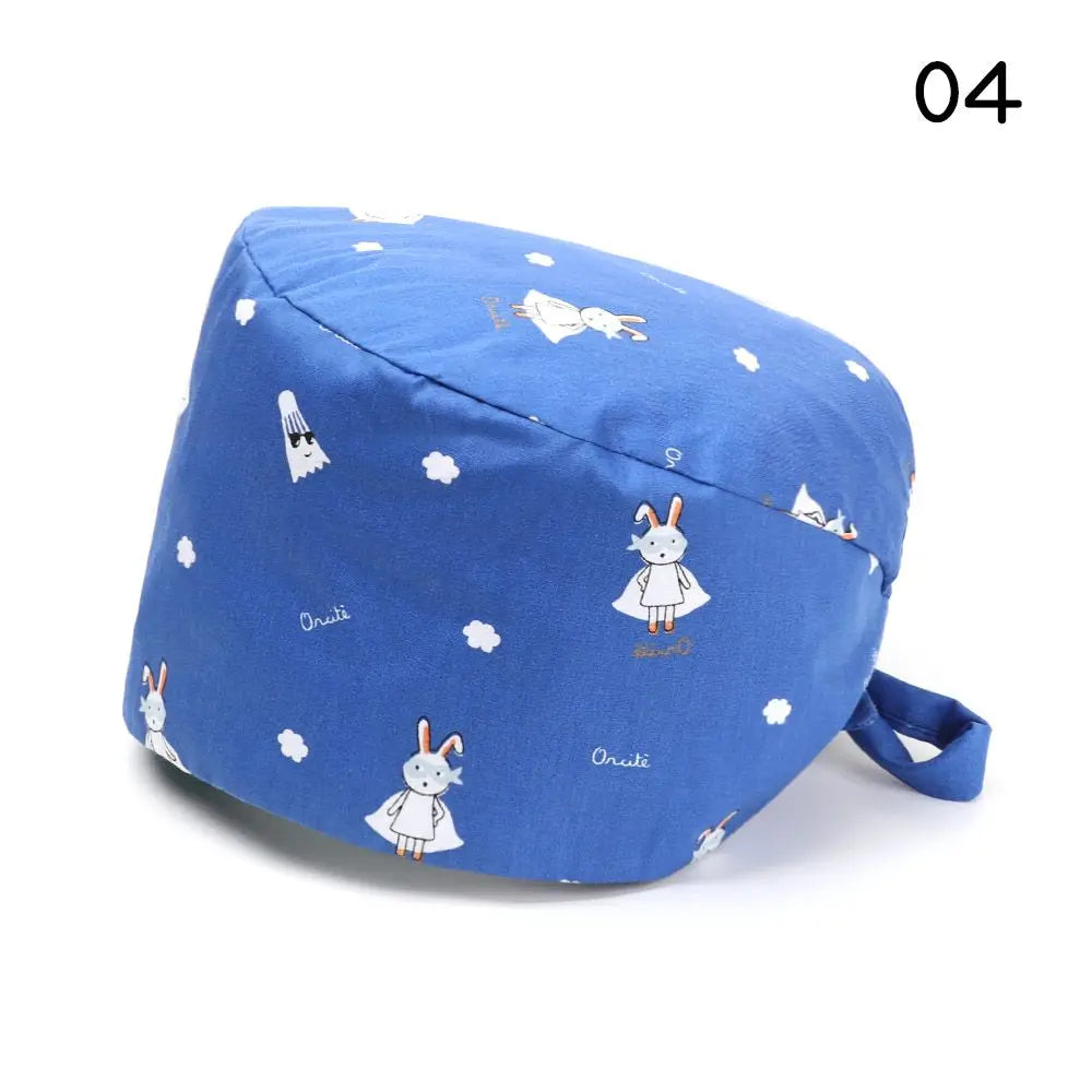 Rynx | Adjustable surgical cap with ponytail holder and buttons