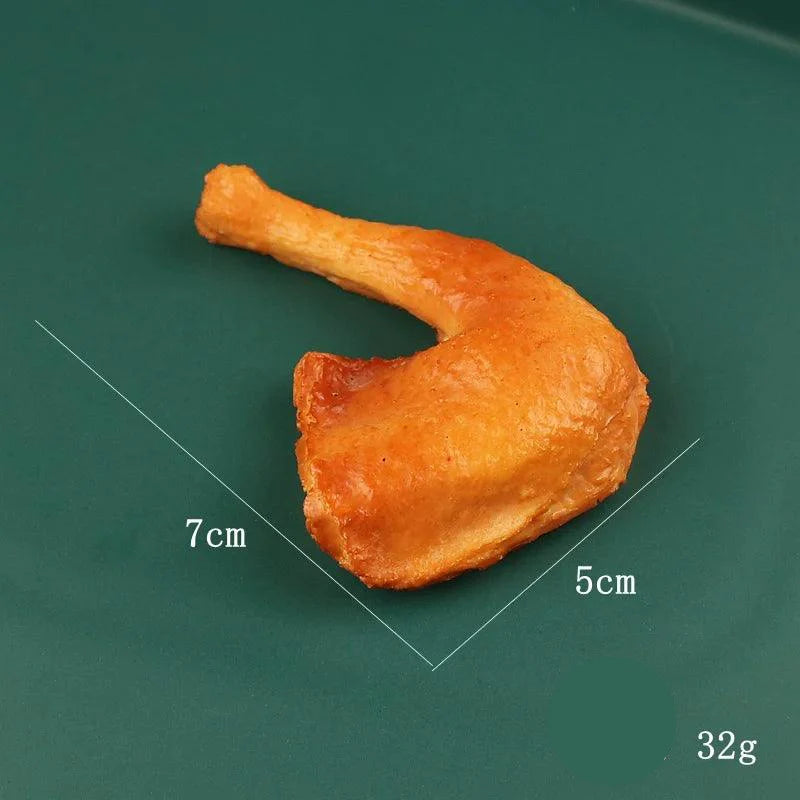 Rynx | Life-like PVC Chicken Leg Decoration Props for Stunning Displays and Photography