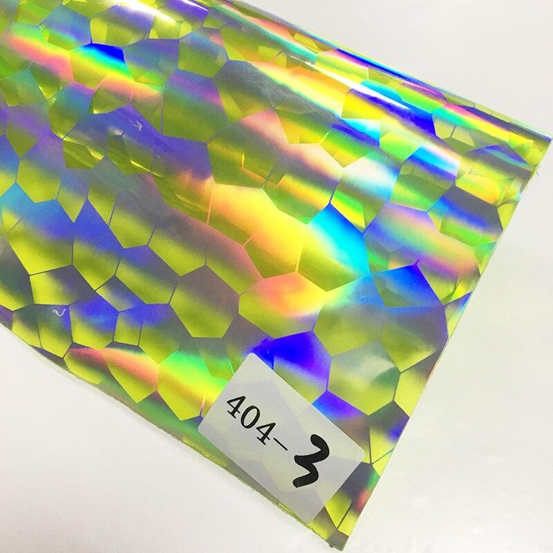 Rynx | Iridescent football pattern PVC jelly vinyl fabric - Ideal for creative projects