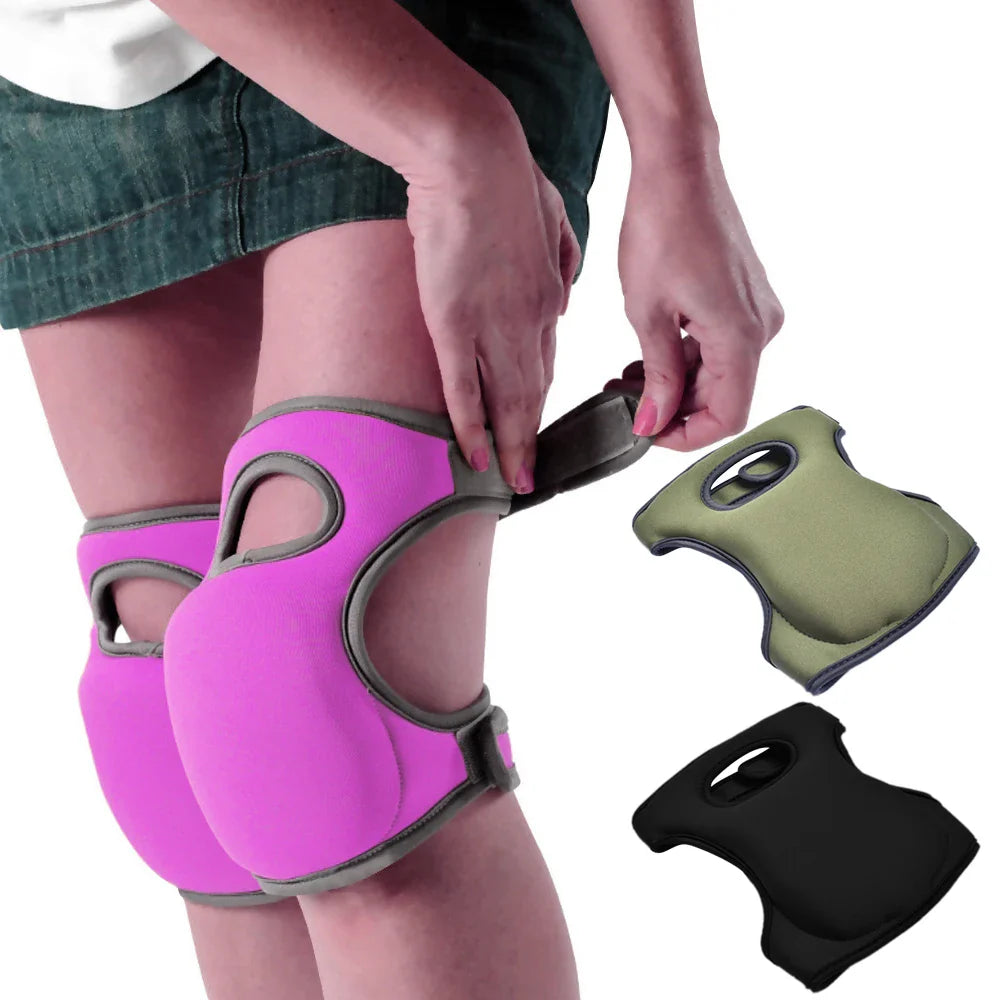 Rynx | Soft Gardening Knee Pads | Anti-Slip Protectors for Gardeners | Protective Cushion for Cleaning & Scrubbing Floors | 1 Pair