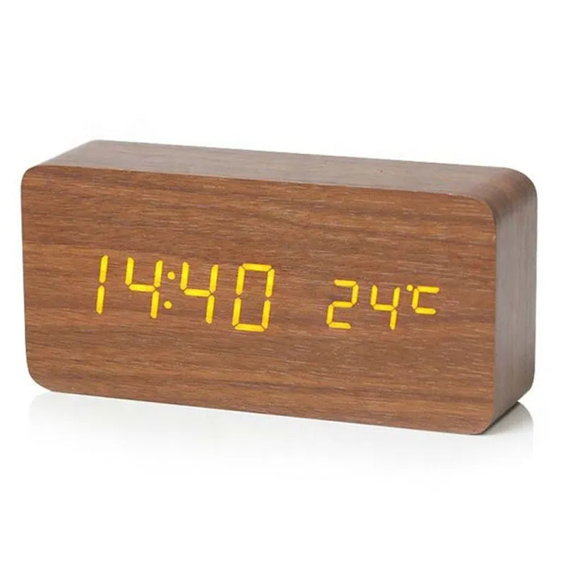 RYNX | Woodtime – Natural Wood Digital Watch