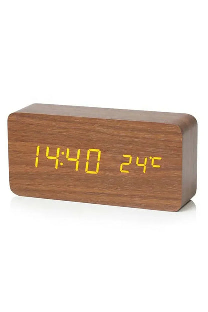 Rynx | Wood LED Digital Clock