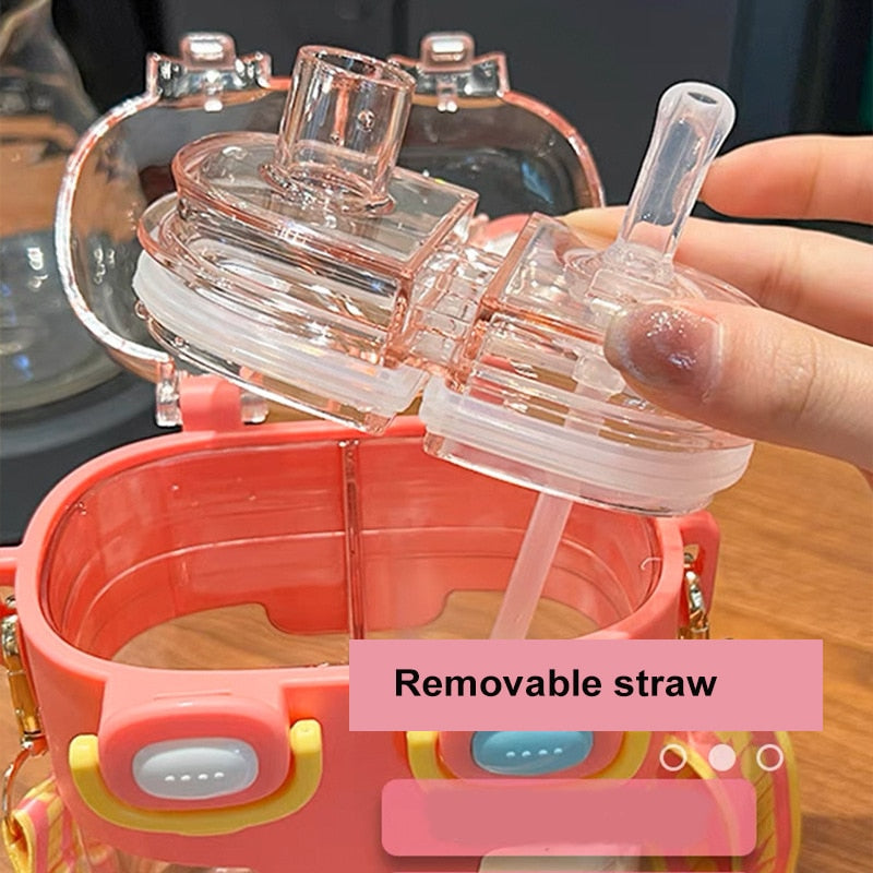 Rynx | Double-Bin Drink More Kids Water Bottle