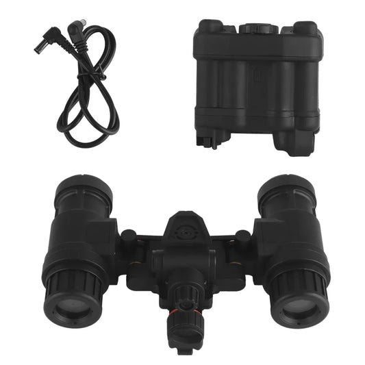 Rynx | AN/PVS31 Dual-Tube Binocular Night Vision Goggles – Dummy Props for Airsoft Helmet, Hunting, and Cosplay Accessories