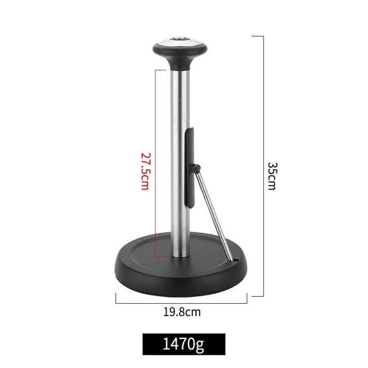 Rynx | Elegant stainless steel paper roll holder for kitchen and bathroom