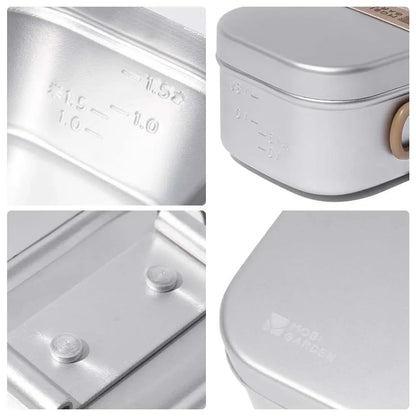 Rynx | Portable Aluminum Food Box for Culinary Adventures Outdoors