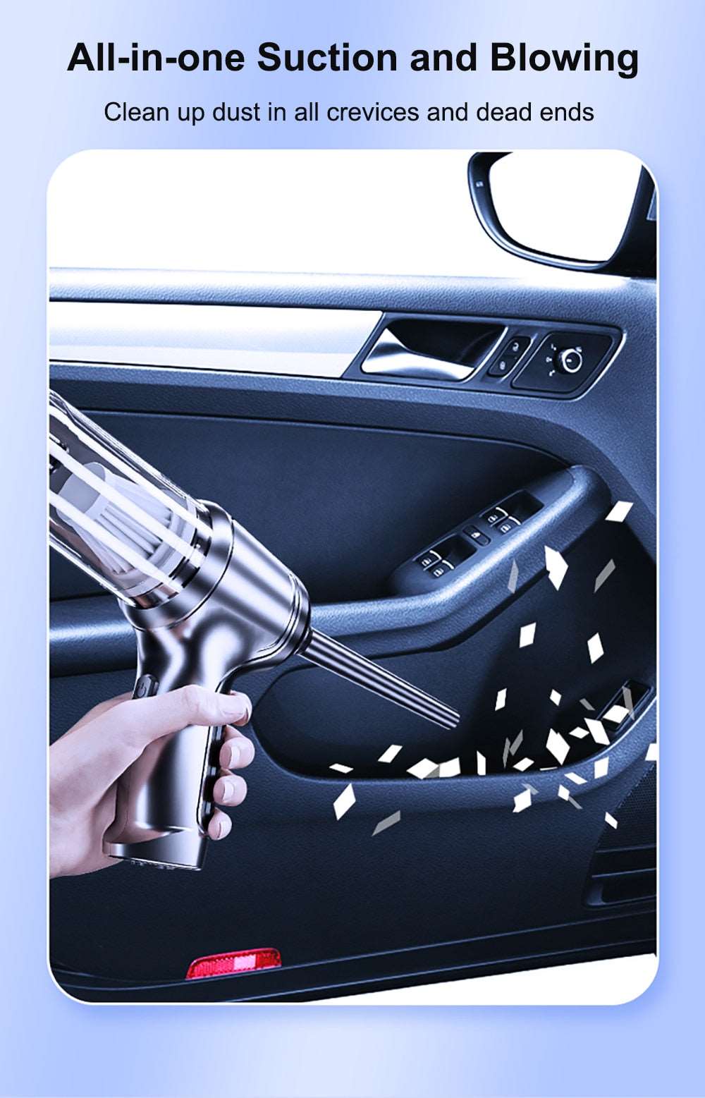 RYNX | Car vacuum cleaner 95000PA PROFESSIONAL VERSION