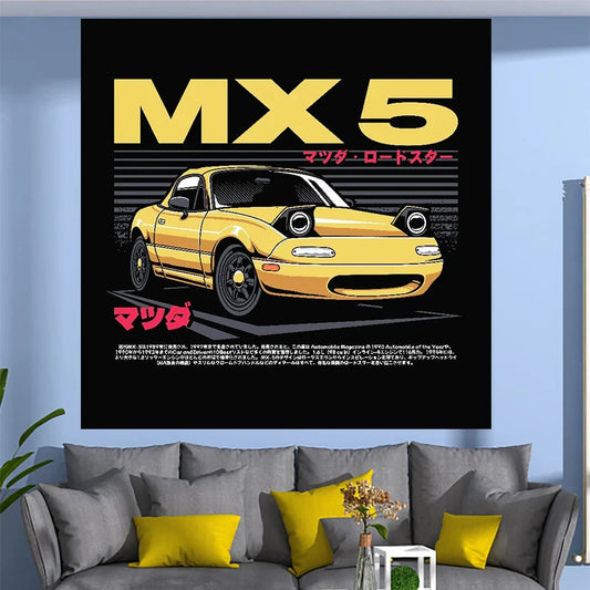 Rynx | JDM Car Wall Tapestry