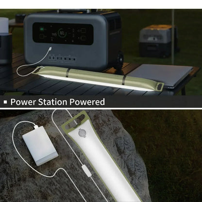 Rynx | Inflatable Solar LED Tube Light - LumiGlow Pro