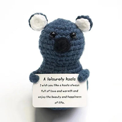 Rynx | Shady Handcrafted Crochet Duck Ornaments for Emotional Support - Unique Home Decor and Perfect Christmas Gift