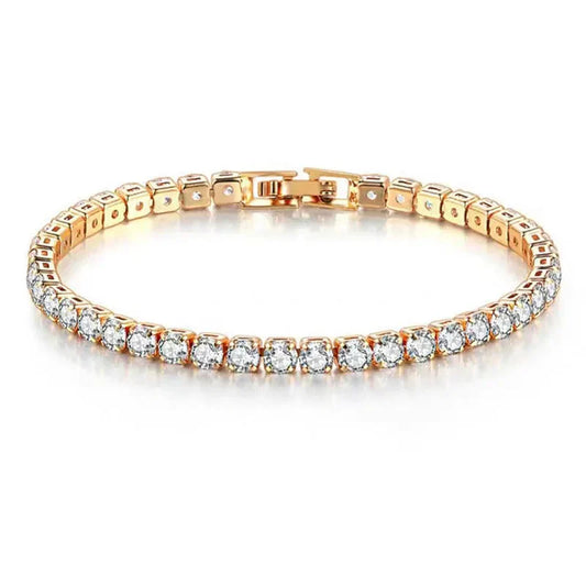 RYNX | Tennis Bracelet – Shine With Attitude: Elegance In Sterling Silver And Hip-Hop Flair!