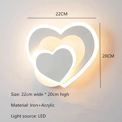 Rynx | HeartWall Wall Lamp - Creative LED Ambient Lighting