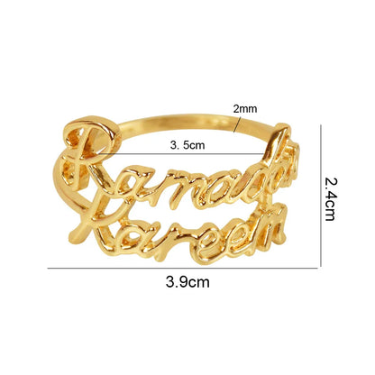Rynx 2/6Pieces Ramadan Kareem Napkin Rings Eid Mubarak Muslim Islamic Dining Table Home Decoration Alloy Napkin Buckle Ramadan Gift