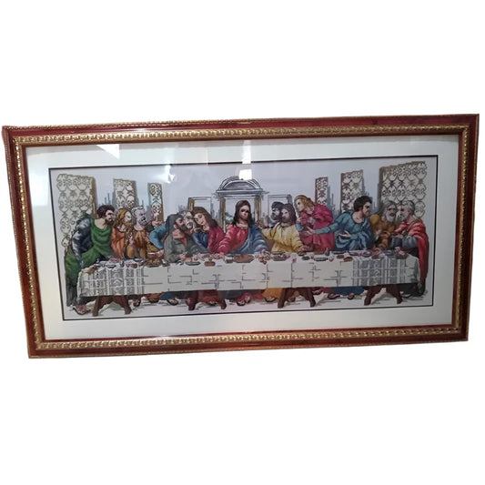 Rynx | The Last Supper Cross-Stitch Craft Kit - Inspiring DIY Home Art Project