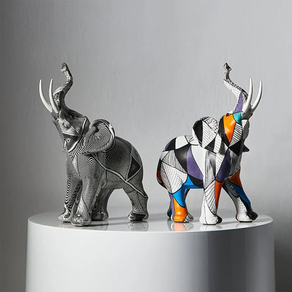 Rynx | Modern Elephant Art: Nordic Decor