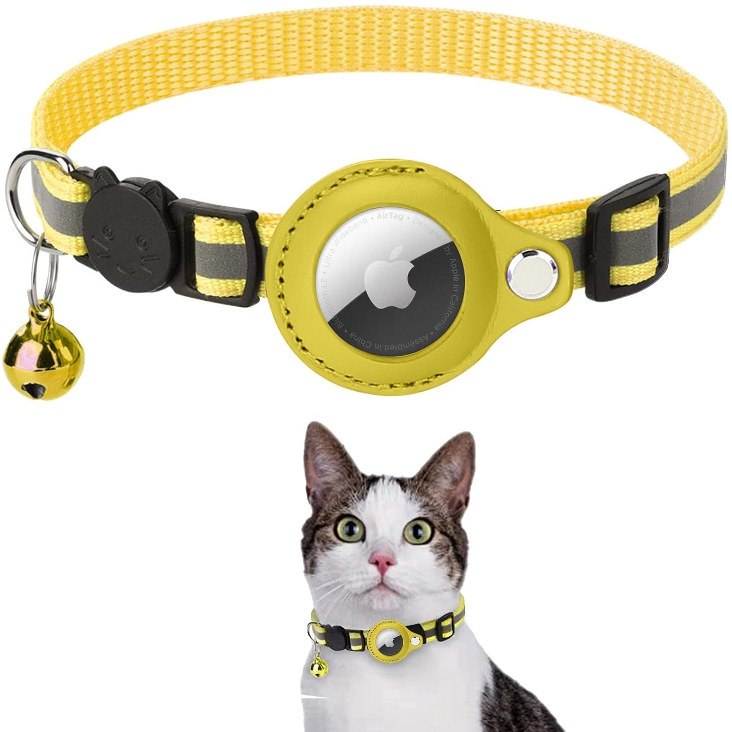 RYNX | Airtag Cat Tracking Collar - GPS Finder & Anti-Loss