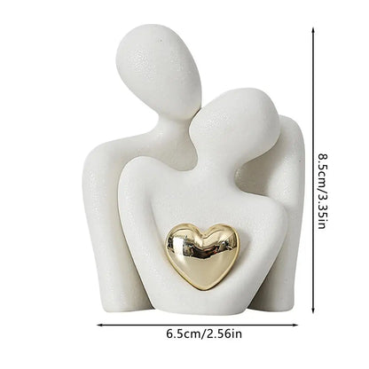 Rynx | Pair Embrace Abstract Sculpture