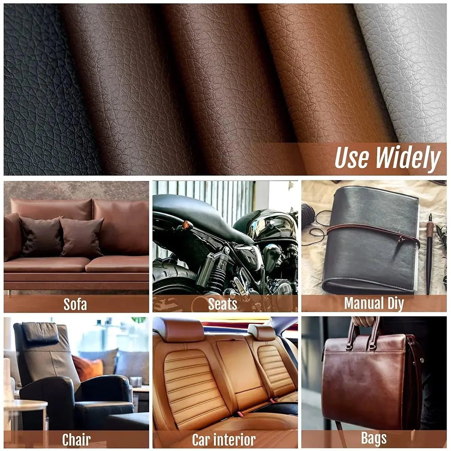 Rynx | Leather Restoration Sticker - Effortless Upgrade for Furniture and Accessories