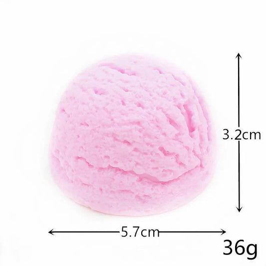 Rynx | Life-like resin ice cream cone model - Realistic fake dessert decoration for photography and home decor